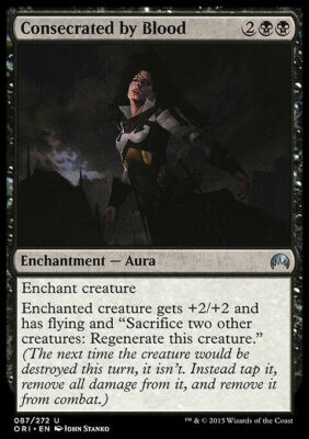 X4 Consecrated by Blood Magic Origins Light Play MTG Magic DNA GAMES