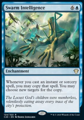 MTG Magic the Gathering Swarm Intelligence (124/344) Commander 2020 LP