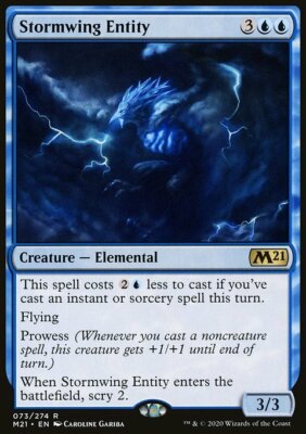 Magic the Gathering MTG Stormwing Entity (73) Core Set 2021   LP