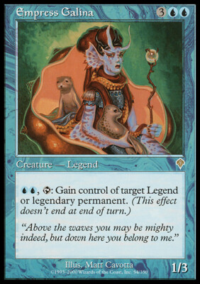 Magic the Gathering MTG Empress Galina (54) Invasion   LP