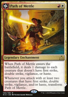 MTG Magic the Gathering Path of Mettle (165/219) Rivals of Ixalan LP