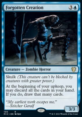 MTG Forgotten Creation (100/198) Innistrad Midnight Hunt Commander NM