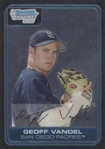 2006 Bowman Chrome - Geoff Vandel #BC210