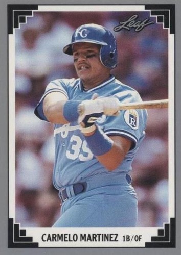 1991 Leaf - Carmelo Martinez #467