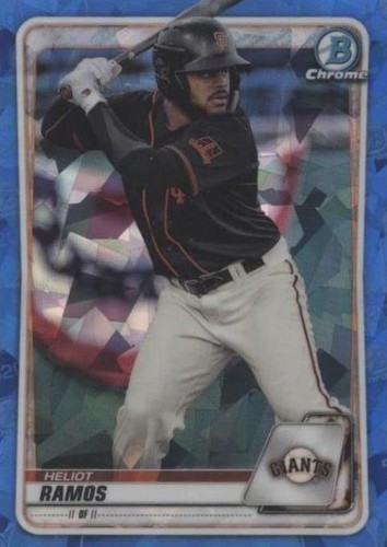2020 Bowman Chrome Sapphire Edition - Heliot Ramos #BCP-148