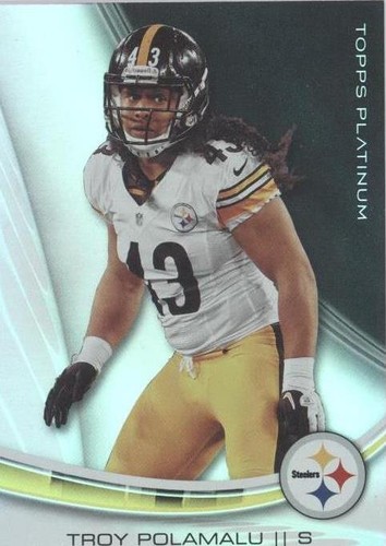 2013 Topps Platinum Troy Polamalu #54