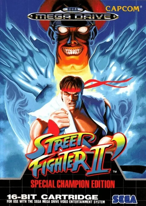 Sega Genesis Classic - Street Fighter II Champion Video Game