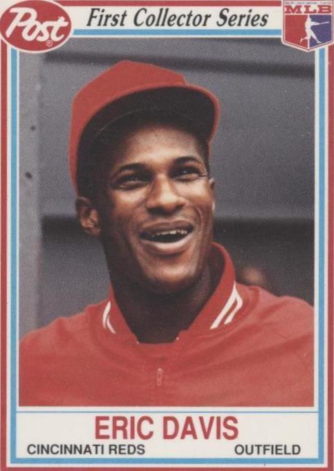 1990 Post - Eric Davis #24
