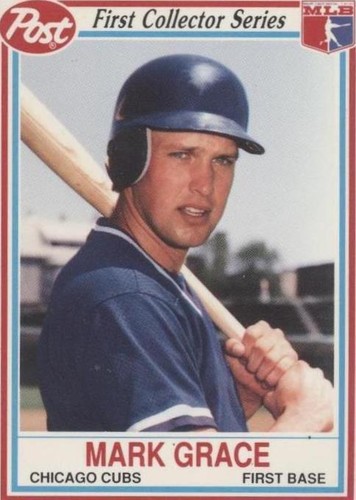 1990 Post - Mark Grace #19