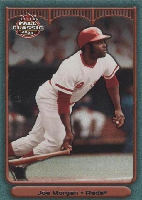 2003 Fleer Fall Classic - Joe Morgan #25