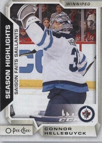 2018-19 O-Pee-Chee - Connor Hellebuyck #555