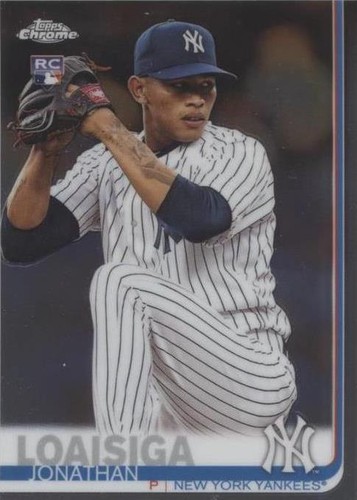 2019 Topps Chrome - Jonathan Loaisiga #168