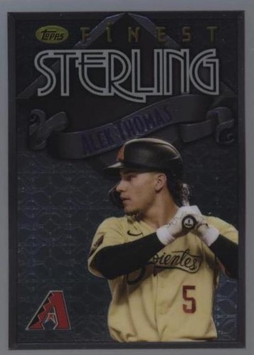 2023 Topps Finest Flashbacks - Alek Thomas #102