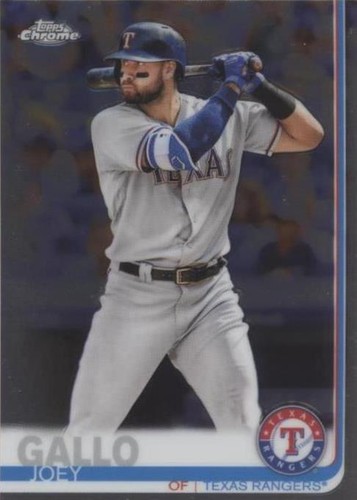 2019 Topps Chrome - Joey Gallo #38