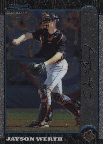 1999 Bowman Chrome - Jayson Werth #332