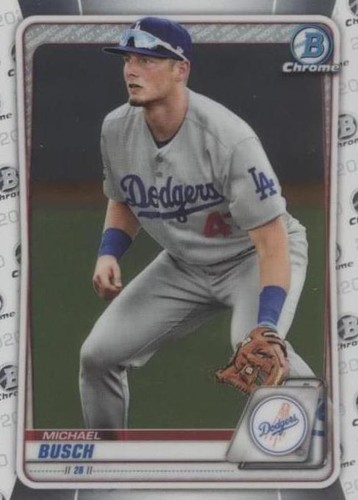 2020 Bowman Chrome - Michael Busch #BCP-152