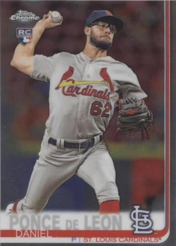 2019 Topps Chrome - Daniel Poncedeleon #75