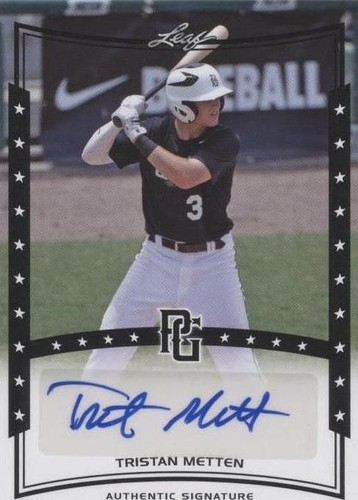 2014 Leaf Perfect Game Showcase - Tristan Metten #A-TM2