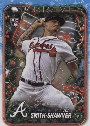 2024 Topps Holiday - AJ Smith-Shawver #H23