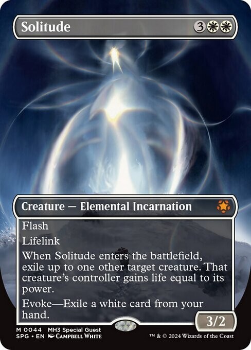 Solitude Borderless FOIL #44 | SPG MH3 Special Guests | MTG