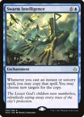 Swarm Intelligence MTG Hour of Devastation Rare NM x1 - Magic Card