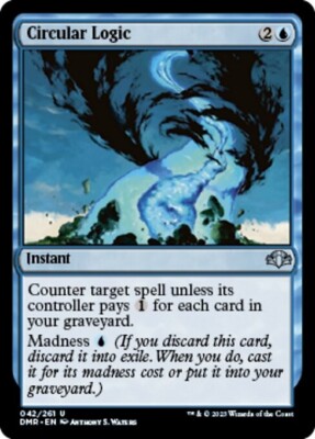 Circular Logic x1 1x FOIL Dominaria Remastered NM MTG