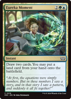 EUREKA MOMENT x4 mtg NM-M Commander Duskmourn 4 Common