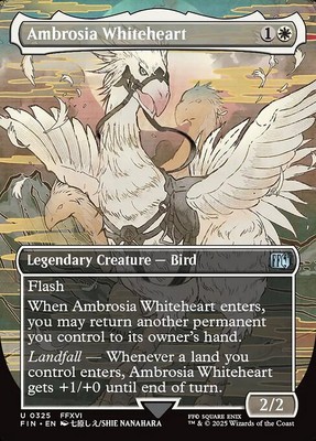 MTG AMBROSIA WHITEHEART 325 EXC - AMBROSIA CUOREBIANCO - FIN X EN - MAGIC