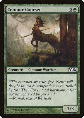 4X Centaur Courser - Magic 2010 (M10) [#172] MTG Magic The Gathering Playset