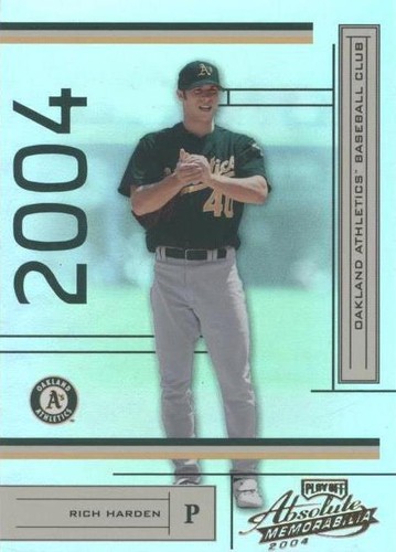 2004 Playoff Absolute Memorabilia - Rich Harden #155