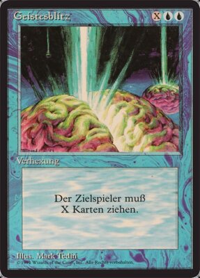 MTG Braingeyser サイン入り MTG Braingeyser サイン入り MTG Magic the Gathering