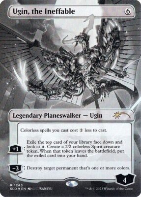 Ugin, the Ineffable - Foil Extended Art Secret Lair NM MTG