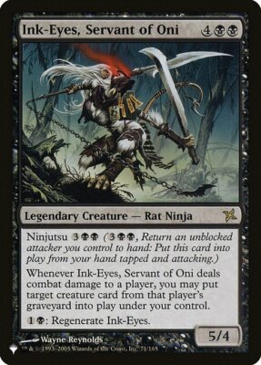 MTG INK-EYES, SERVANT OF ONI EXC - OCCHI DI PECE, SERVA DI ONI - TLI - MAGIC