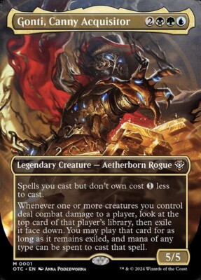 *MtG: GONTI, CANNY ACQUISITOR - Commander: Outlaws of Thunder Junction Mythic*
