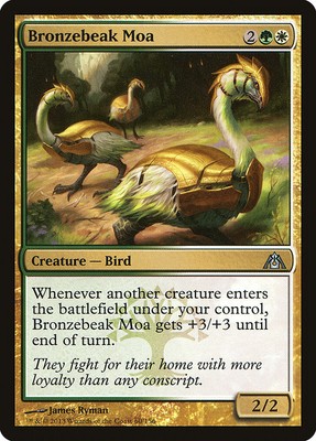 4x Bronzebeak Moa - DGM (Dragon's Maze) #60 MTG Magic The Gathering Playset