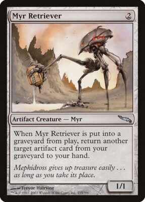 Myr Retriever 1x MtG Mirrodin MRD SP/NM