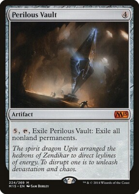 Perilous Vault 1x MtG 2015 m15 Core Edition SP/NM