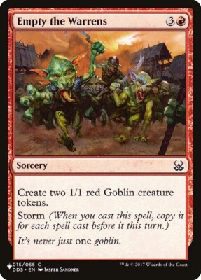 Empty the Warrens x1 1x Mystery Booster 2 NM MTG