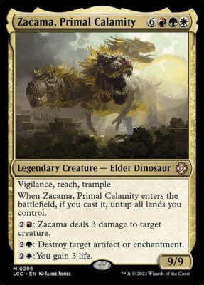 MTG - Zacama, Primal Calamity - Lost Caverns of Ixalan Commander
