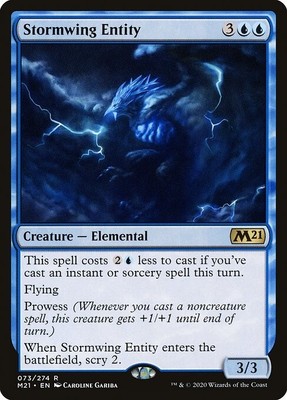 MTG Core 2021 R Stormwing Entity #073