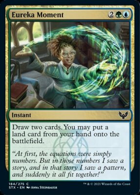 MTG Strixhaven *FOIL* C Eureka Moment #184