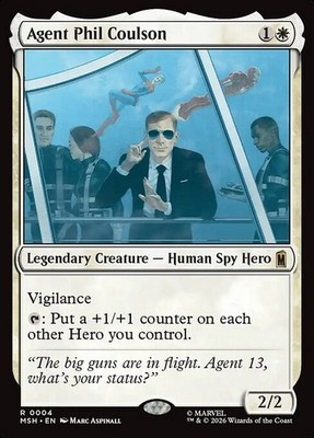 MTG Agent Phil Coulson #4 MSH Near Mint