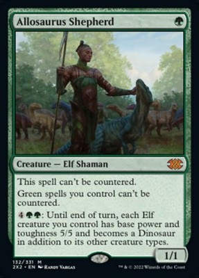 MTG ALLOSAURUS SHEPHERD EXC -  - 2X2 - MAGIC
