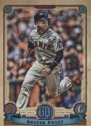 2019 Topps Gypsy Queen #17 Buster Posey San Francisco Giants