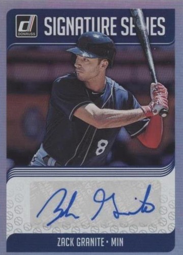 2018 Panini Donruss - Zack Granite #SS-ZG