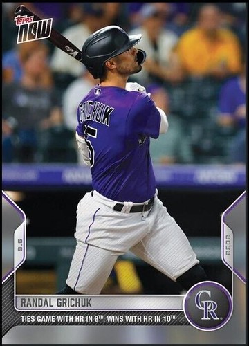 2022 Topps Now - Randal Grichuk #851