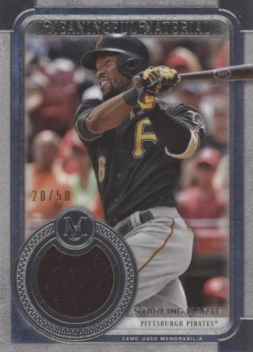 2019 Topps Museum Collection - Starling Marte #MMR-SMR