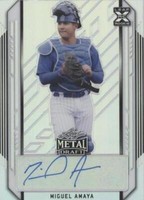 2021 Leaf Metal Draft - Miguel Amaya #BA-MA2