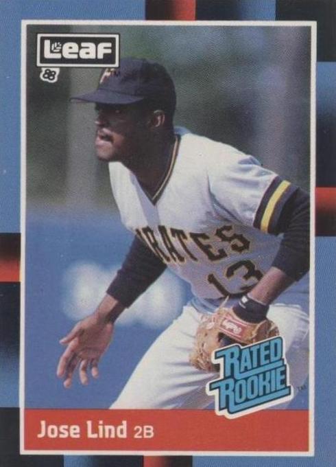 Leaf Canadian 1988 - Jose Lind #38