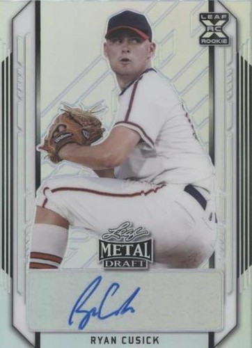 2021 Leaf Metal Draft - Ryan Cusick #BA-RC1
